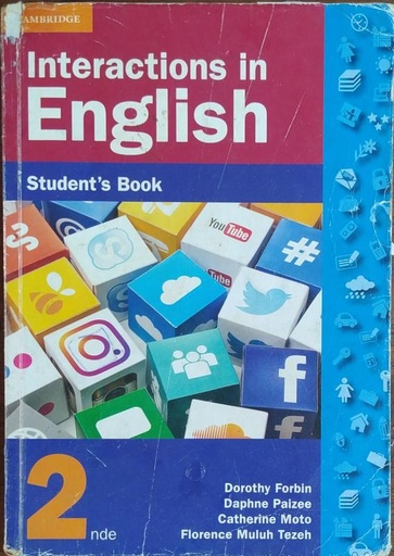 Livre d anglais seconde 